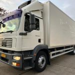 MAN TGM 18.280 / CARRIER FRIGO / EURO 4 / CLIMA / DOORS+LIFT+SIDE DOOR MAN Refrigerator truck 2008