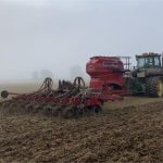 Combine seed drill Sumo DTS 6m (video) Combine seed drill