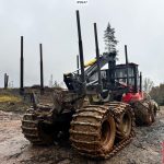 Forwarder Valmet 860 forwarder (VIDEO) Forwarders 2008