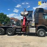 Timber truck Mercedes-Benz Arocs 3351/6×6/Palfinger Epolsion S260/Langholz Mercedes Timber truck 2021
