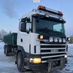 Tipper SCANIA R164 Tipper truck with plow equipment (VIDEO) Scania Tippers 2002