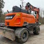 Wheel excavator Doosan DX165W-5 Wheeled excavator (VIDEO) DOOSAN Wheel excavator 2018