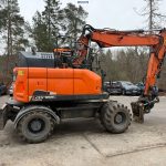 Wheel excavator Doosan DX165W-5 Wheeled excavator (VIDEO) DOOSAN Wheel excavator 2018