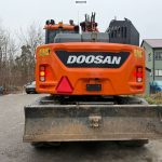 Wheel excavator Doosan DX165W-5 Wheeled excavator (VIDEO) DOOSAN Wheel excavator 2018